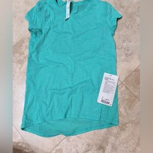 lululemon athletica Teal Short Sleeve Athletic Top
